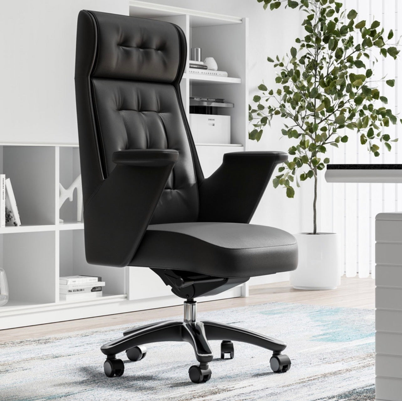 Ashbourne Midnight Executive Chair