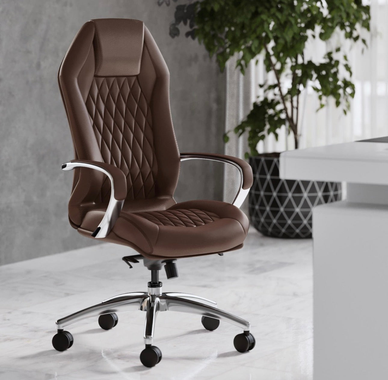 Thornefield Cognac Grand Director Chair